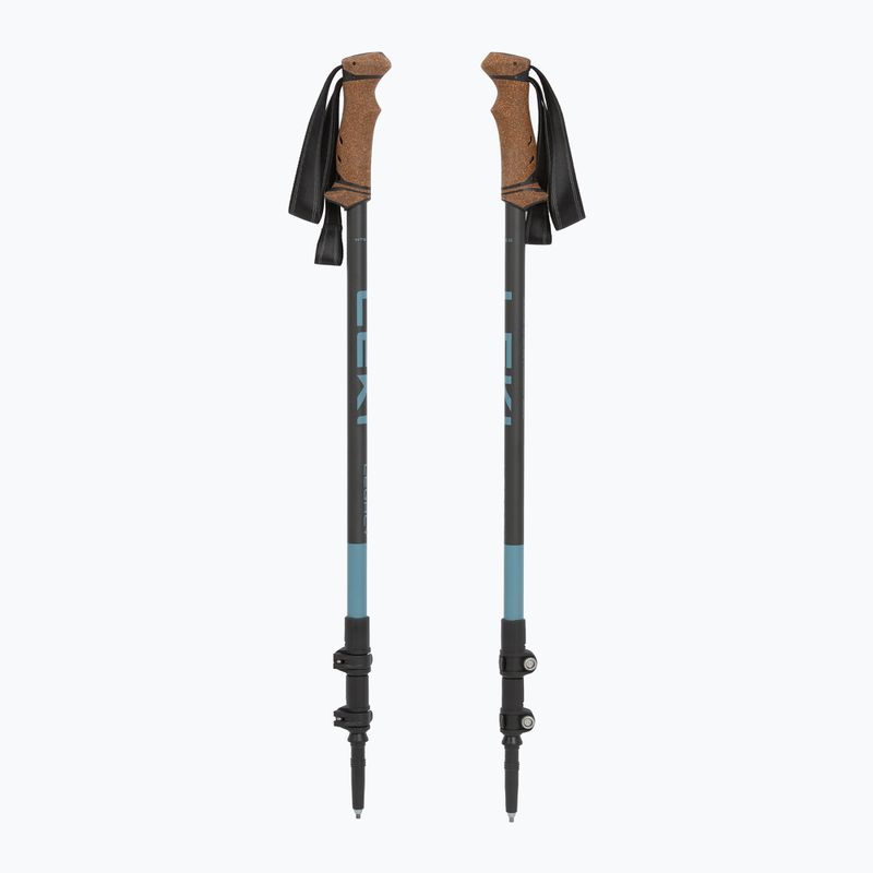 Trekové hole LEKI Legacy greyblue/dark anthracite 5
