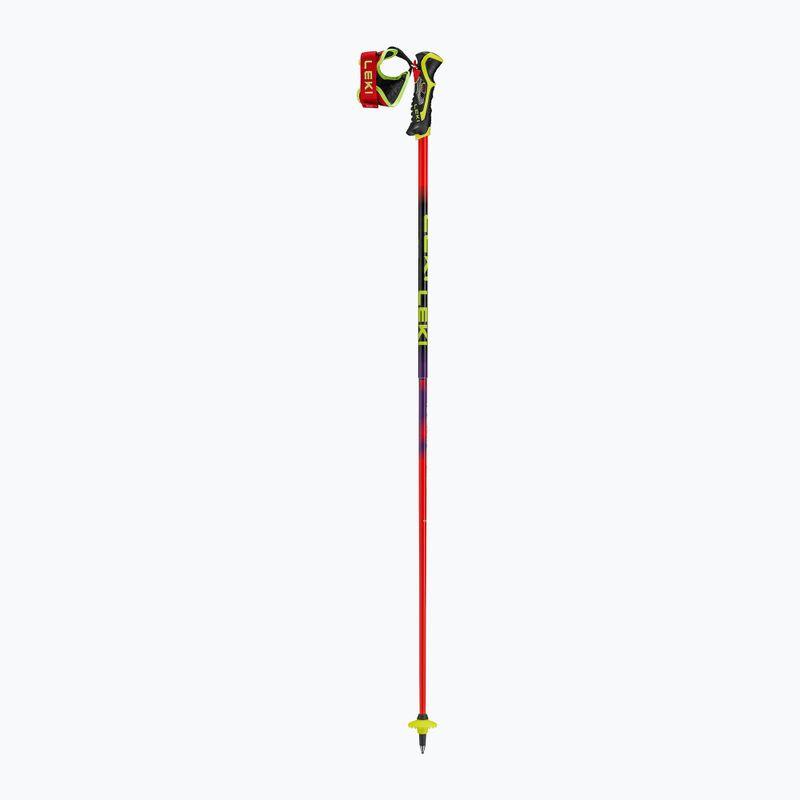 Lyžařské hole LEKI Venom SL TR bright red/black/neon yellow 2