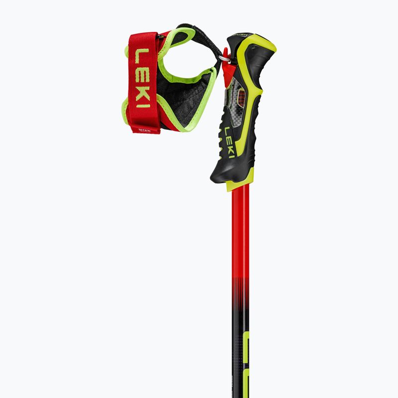 Lyžařské hole LEKI Venom SL TR bright red/black/neon yellow 3