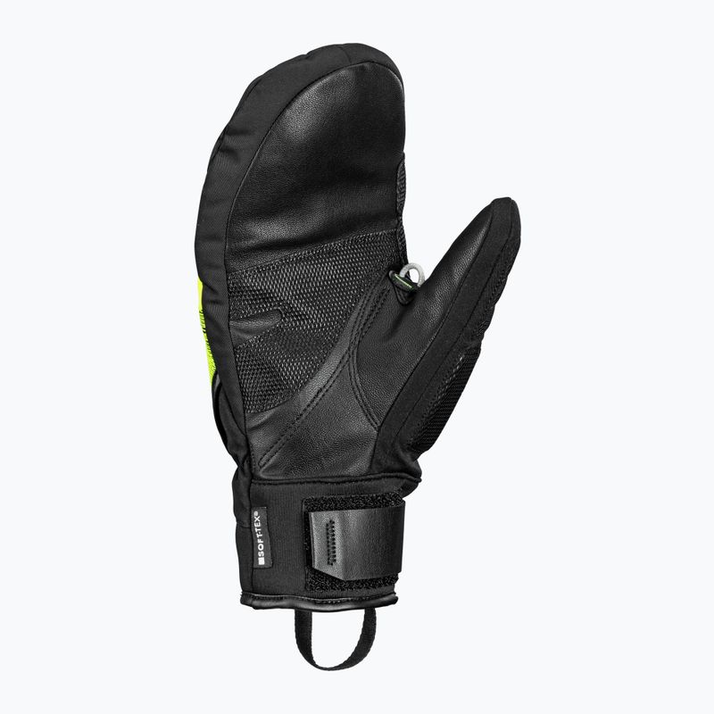 Lyžařské rukavice LEKI WCR Core TR Mitt black/neon yellow 3