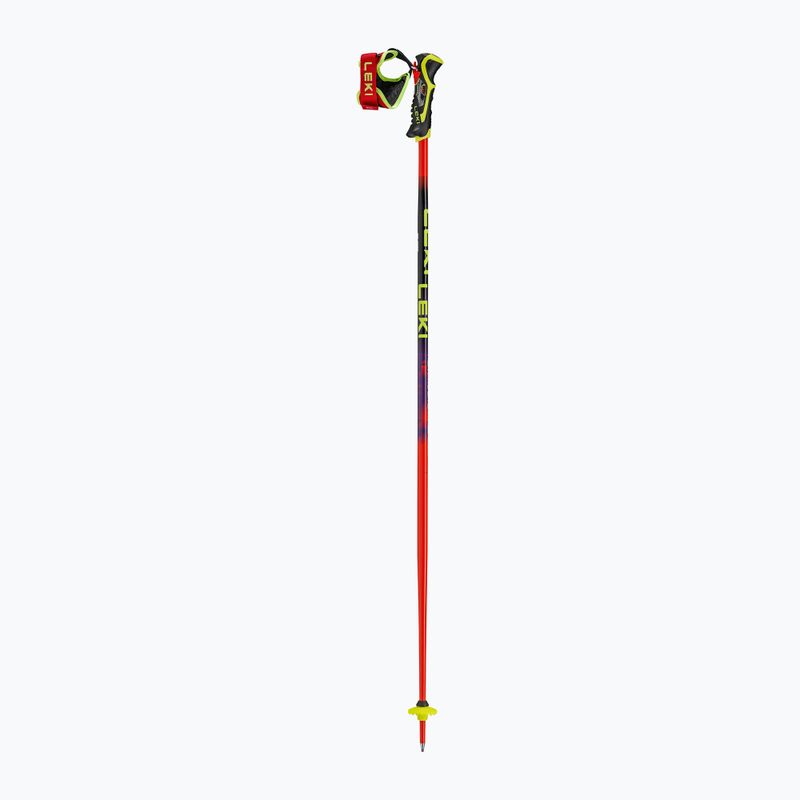 Dětské lyžařské hole LEKI WCR Pro Lite SL TR bright red/black/neon yellow 2