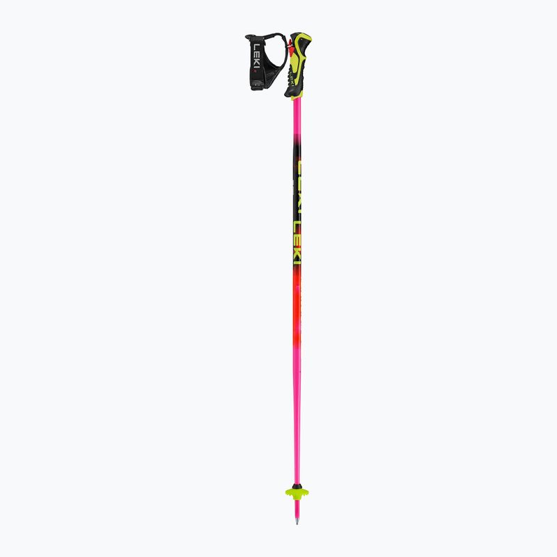 Dětské lyžařské hole LEKI WCR Evo Lite SL TR neon pink/black/neon yellow 2
