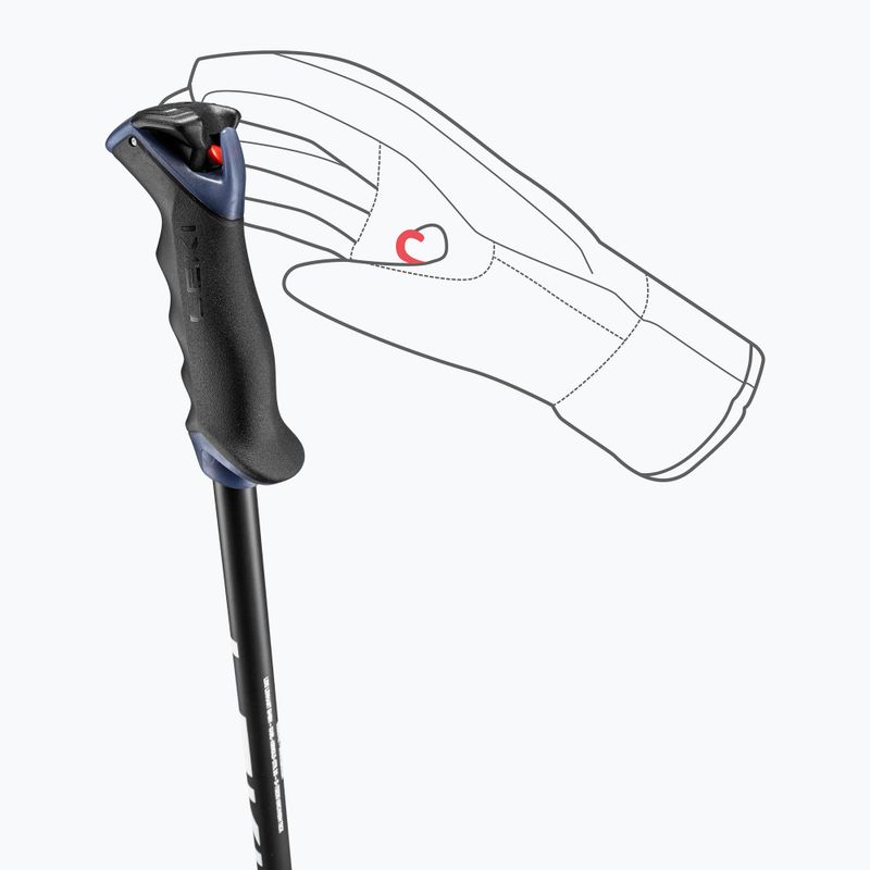 Lyžařské hole LEKI Voltec Lite TR black 6
