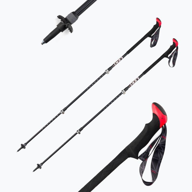 Trekové hole Leki Sherpa XTG AS šedé 6492029 6