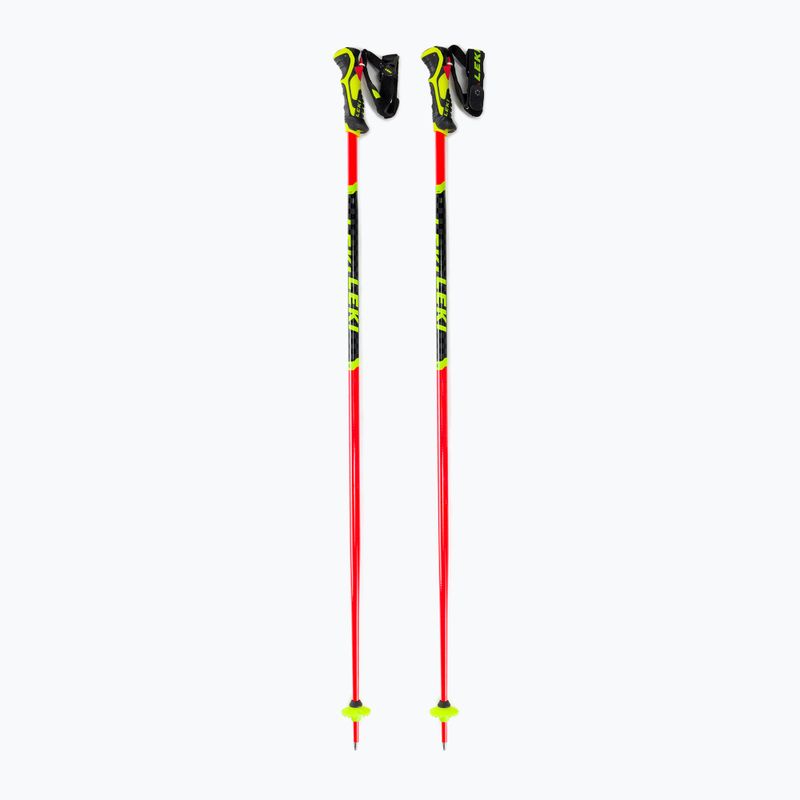 Dětské lyžařské hole LEKI Wcr Lite Sl 3D červené 65065851 2