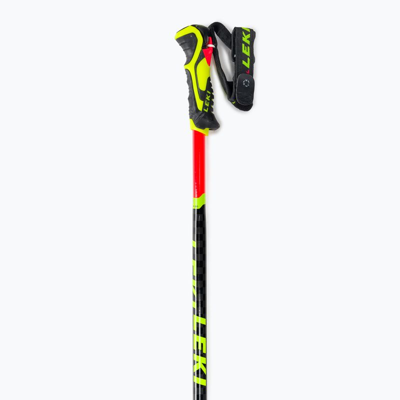 Dětské lyžařské hole LEKI Wcr Lite Sl 3D červené 65065851 3
