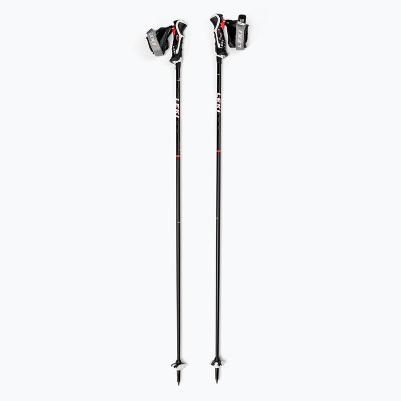 Lyžařské hole LEKI 3D Carbon 14 černé 65067901