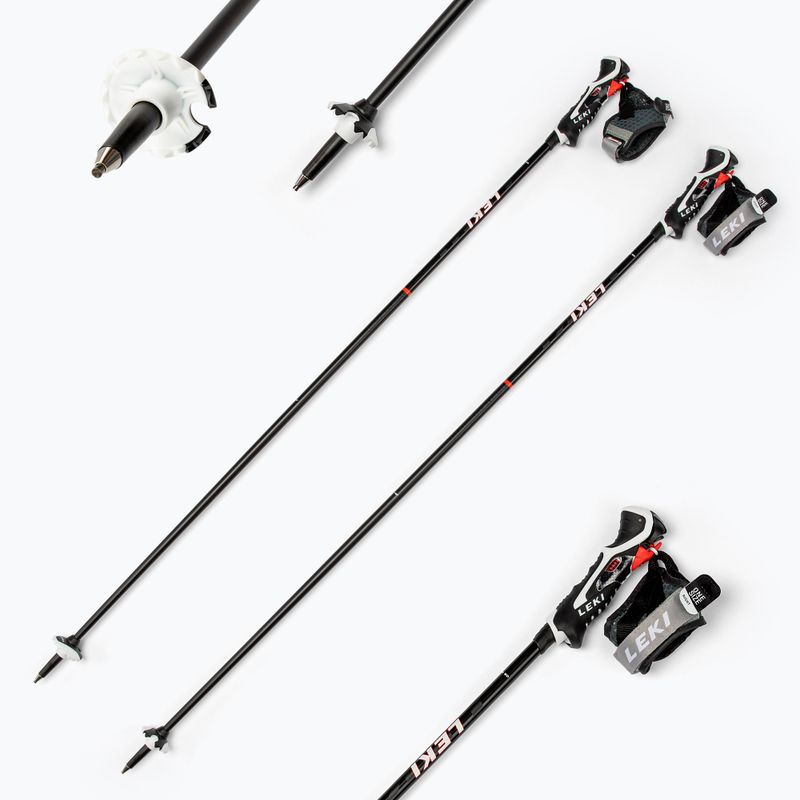 Lyžařské hole LEKI 3D Carbon 14 černé 65067901 7