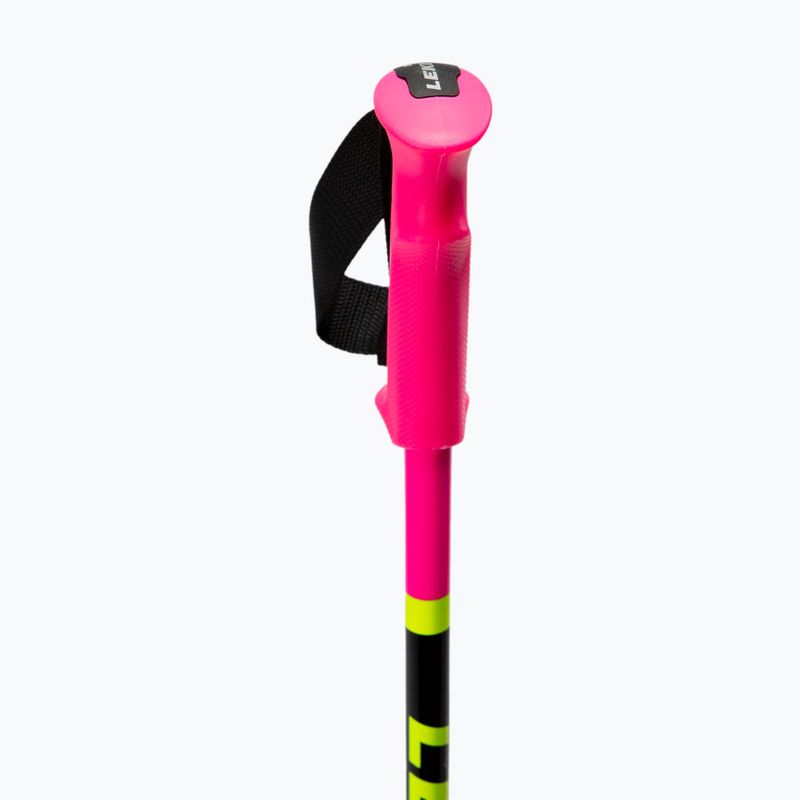 Dětské lyžařské hole LEKI Racing Kids růžové 65044302 3