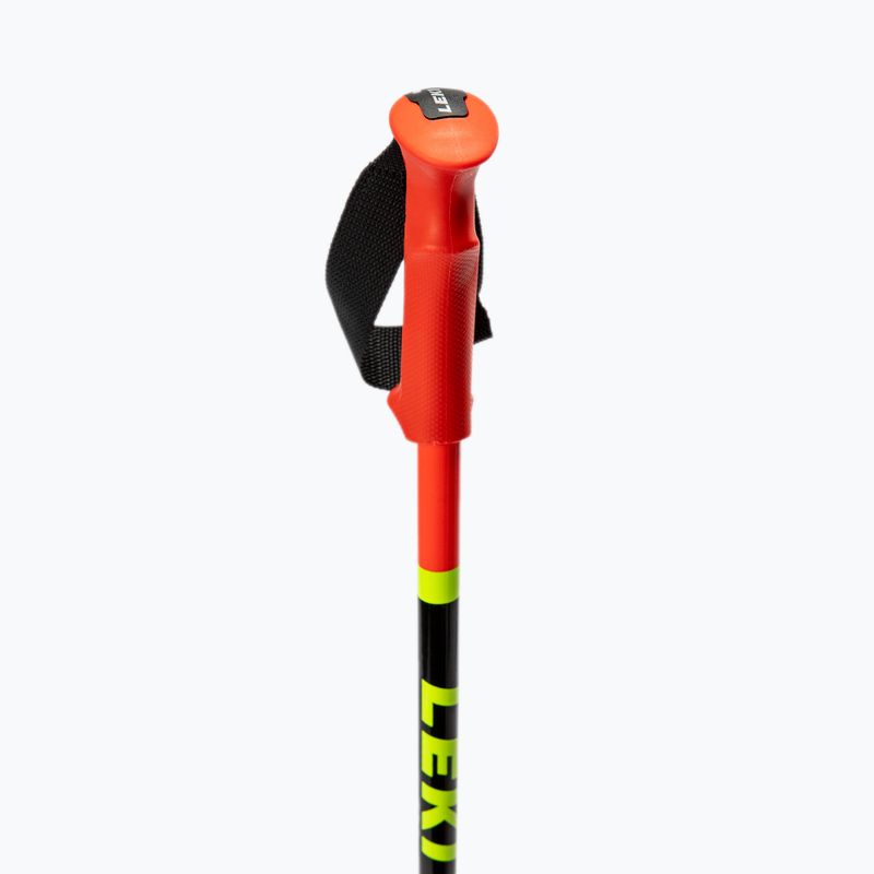 Dětské lyžařské hole LEKI Racing Kids červené 65044301 3