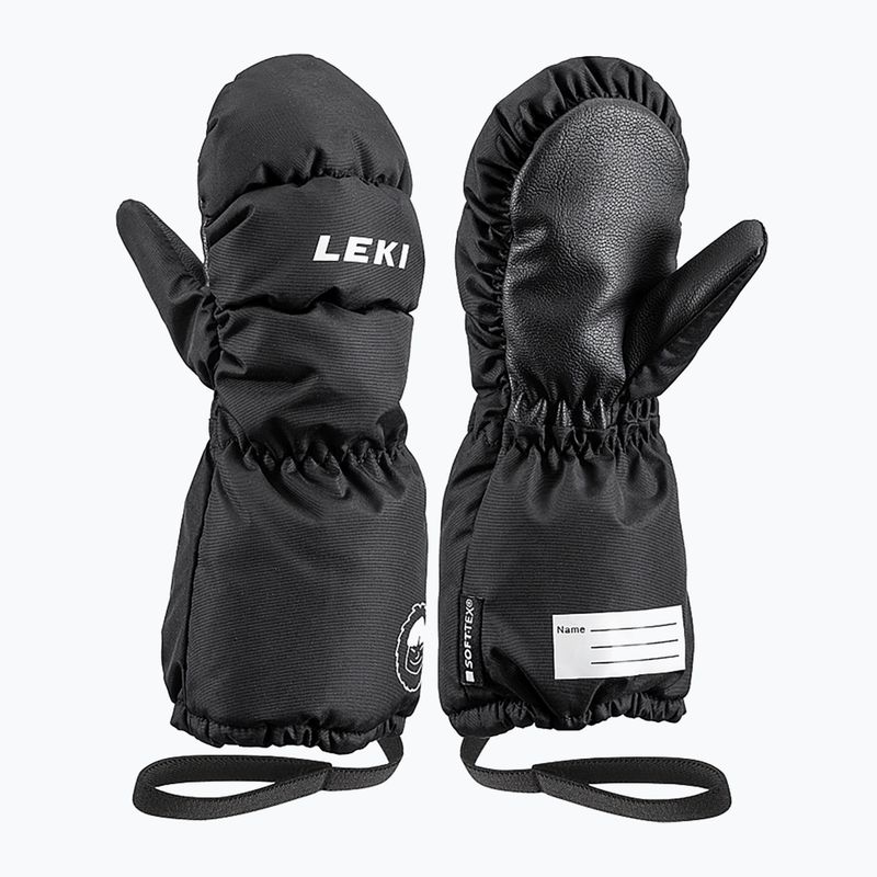 Dětské lyžařské rukavice LEKI Little Eskimo Mitt Long black 650801401020 4