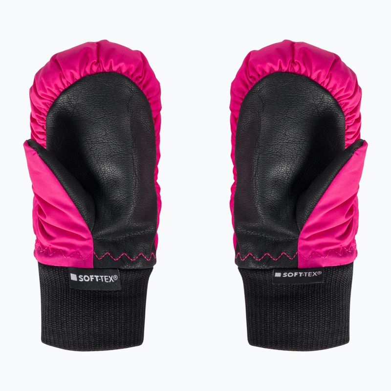 Dětské lyžařské rukavice LEKI Little Eskimo Mitt Short pink 650802403030 3