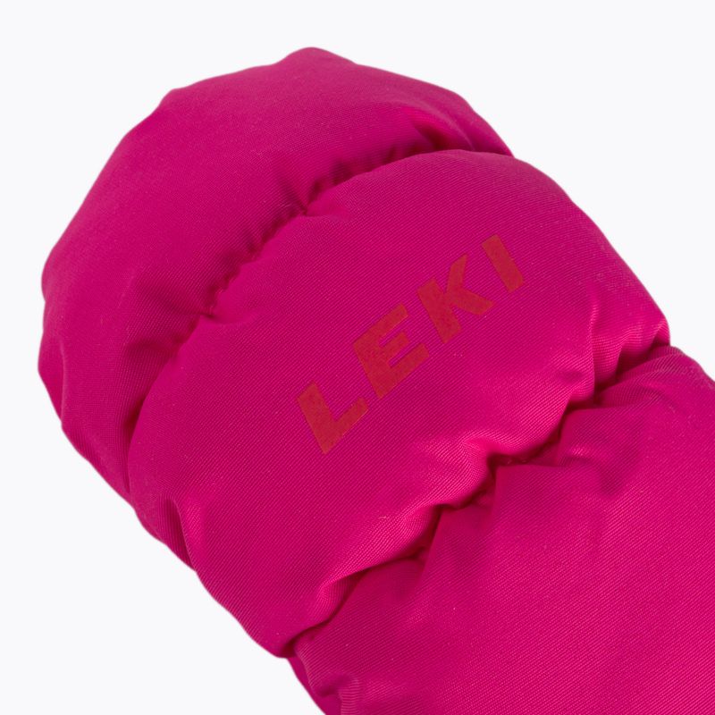 Dětské lyžařské rukavice LEKI Little Eskimo Mitt Short pink 650802403030 4