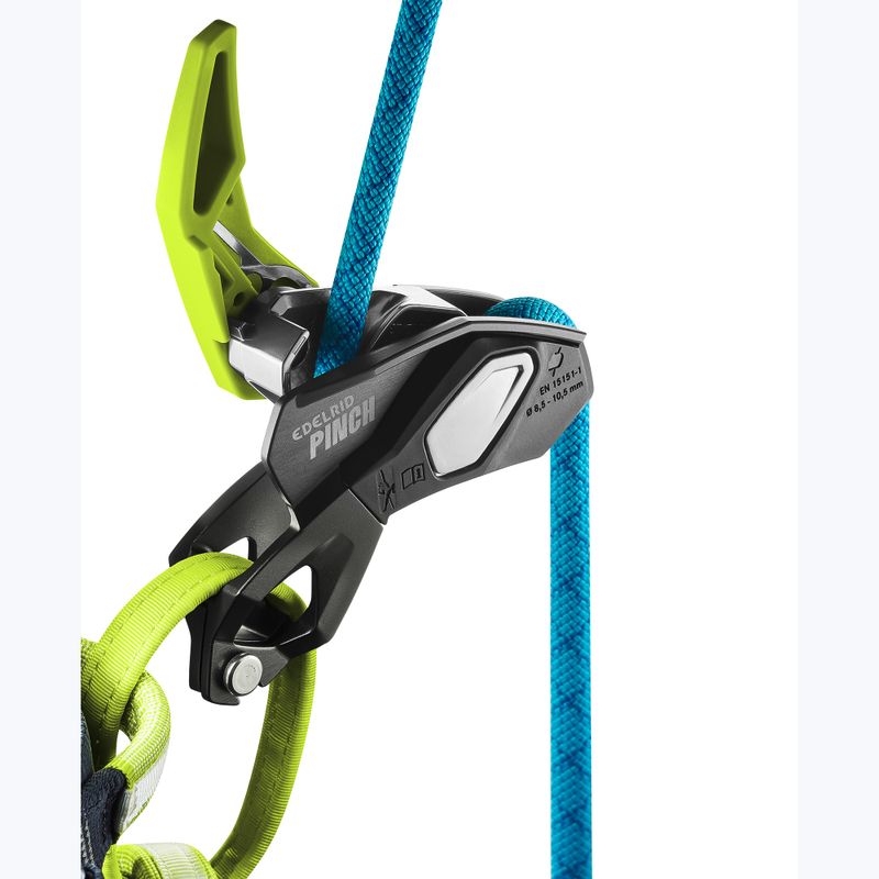 Jistítko EDELRID Pinch anthracite/oasis 6