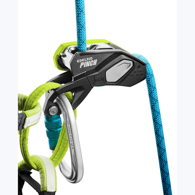 Jistítko EDELRID Pinch anthracite/oasis 11