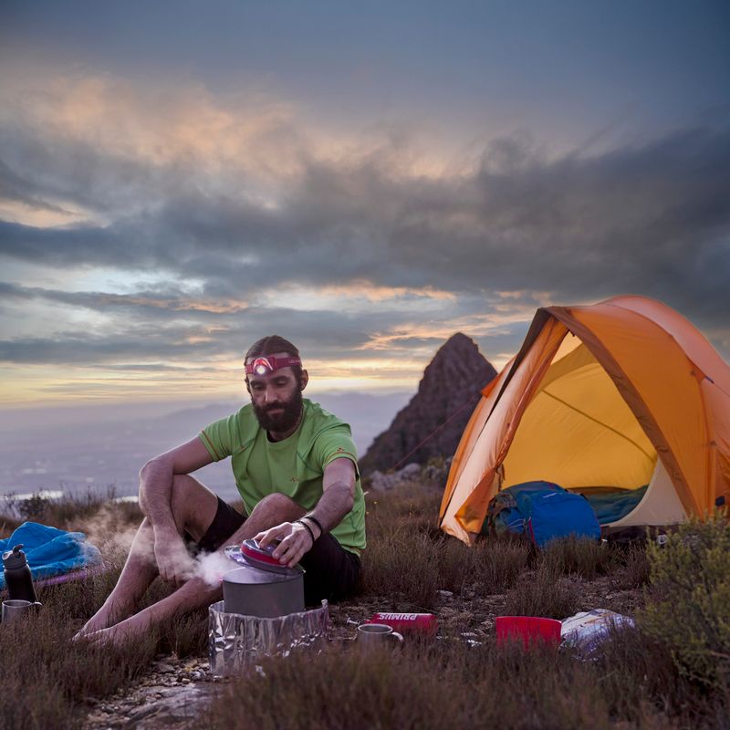 Ledlenser SEO5 čelovka červená 6006 3