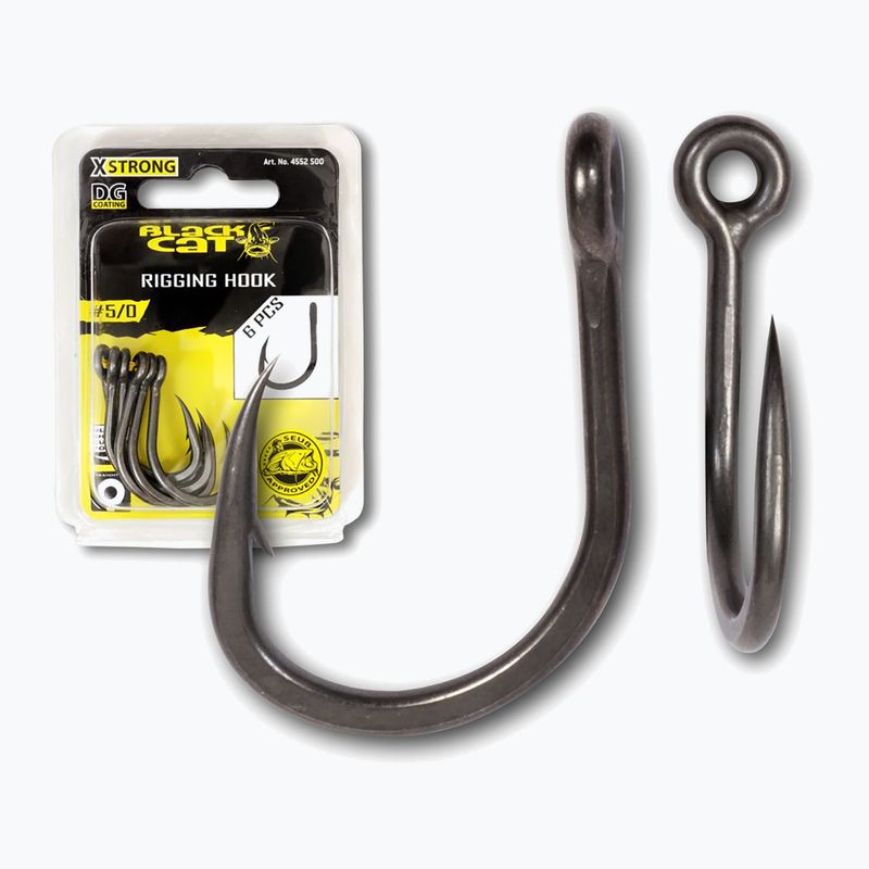 Black Cat Rigging DG Coating 6ks černá 4552400