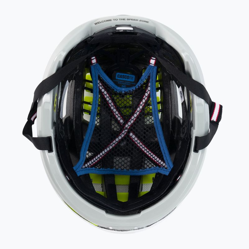 Cyklistická přilba CASCO Speedairo 2 RS šedo-žlutá 04.1536 5