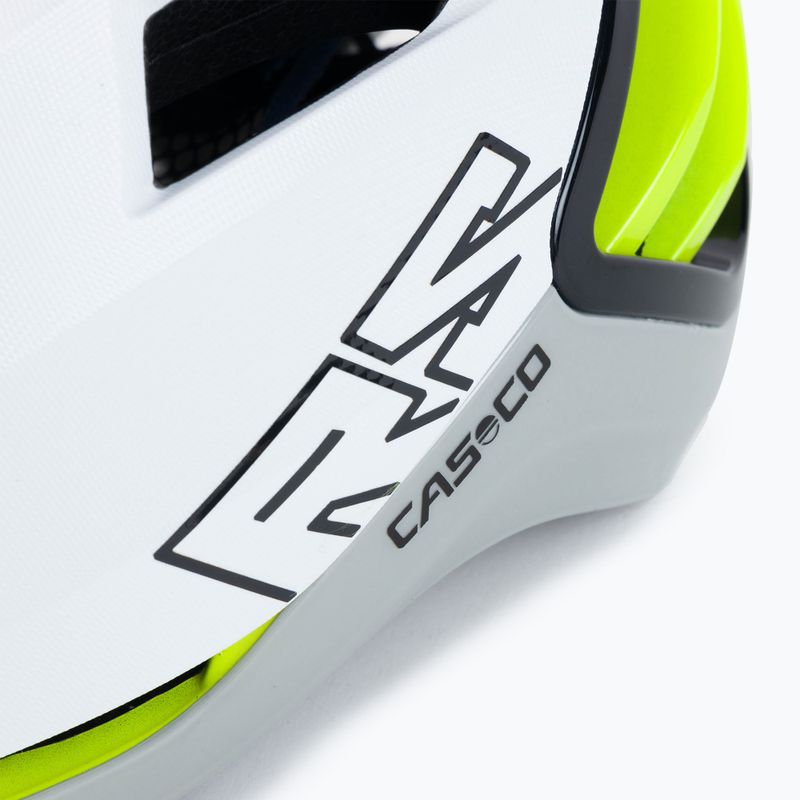 Cyklistická přilba CASCO Speedairo 2 RS šedo-žlutá 04.1536 7
