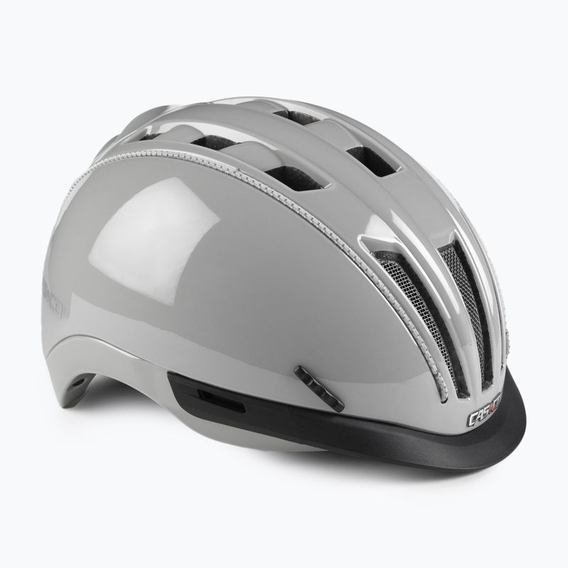 Cyklistická přilba CASCO Roadster stříbrná 04.3608