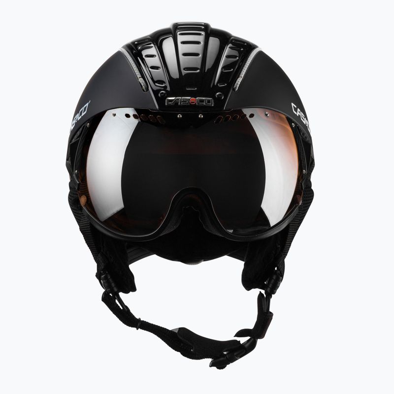 Lyžařská přilba CASCO SP-2 Carbonic Visor černá 07.3732 2