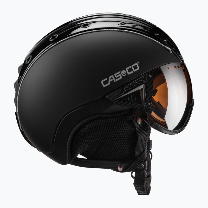 Lyžařská přilba CASCO SP-2 Carbonic Visor černá 07.3732 4