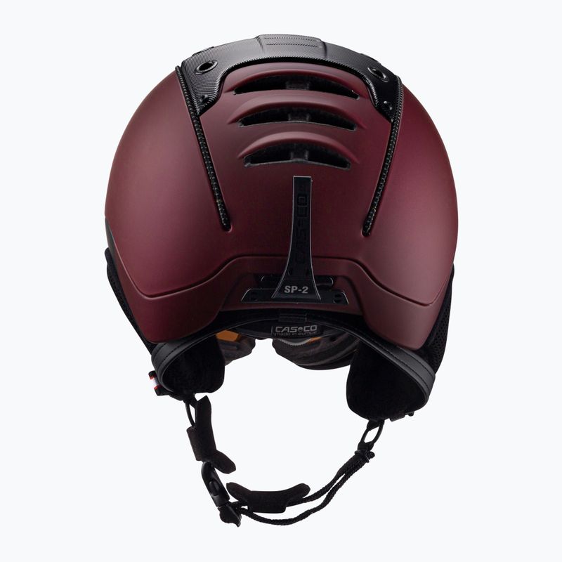 Lyžařská přilba CASCO SP-2 Carbonic Visor červená 07.3738 4