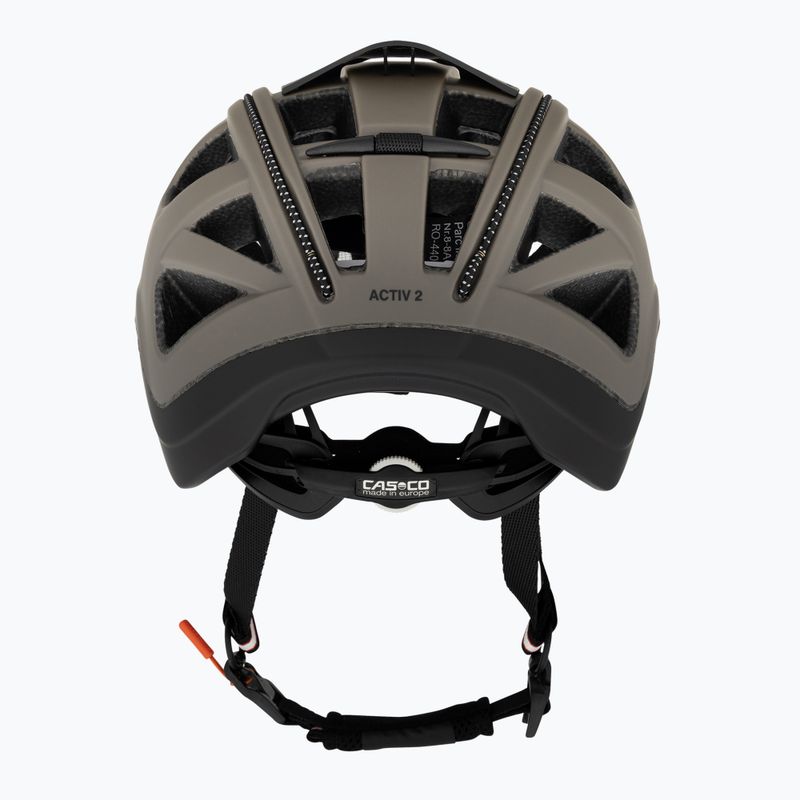 Cyklistická přilba CASCO Activ 2 warmgrey/mlack matt 3