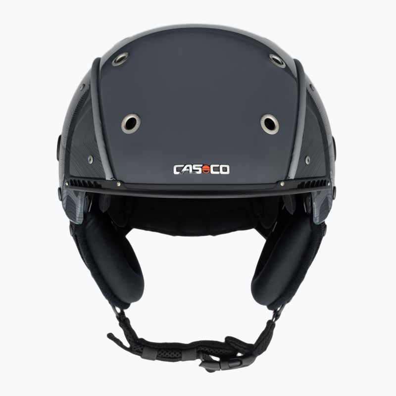 Lyžařská přilba CASCO SP-3 šedá sojka 2