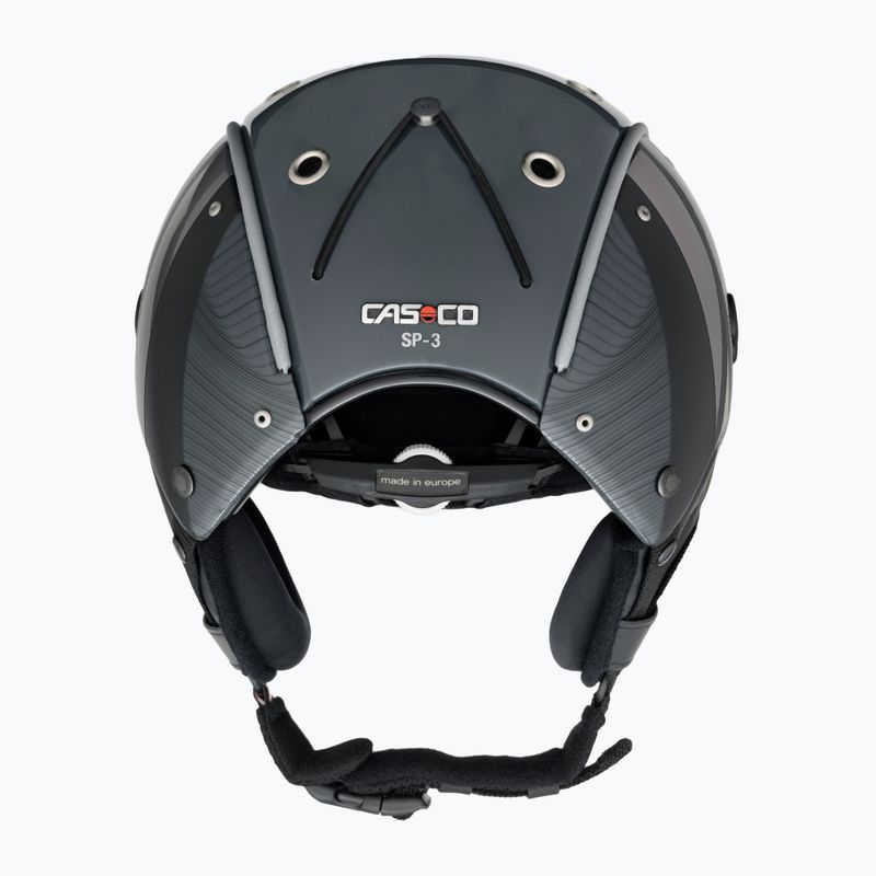 Lyžařská přilba CASCO SP-3 šedá sojka 3