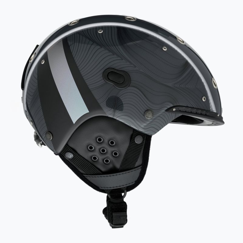 Lyžařská přilba CASCO SP-3 šedá sojka 4
