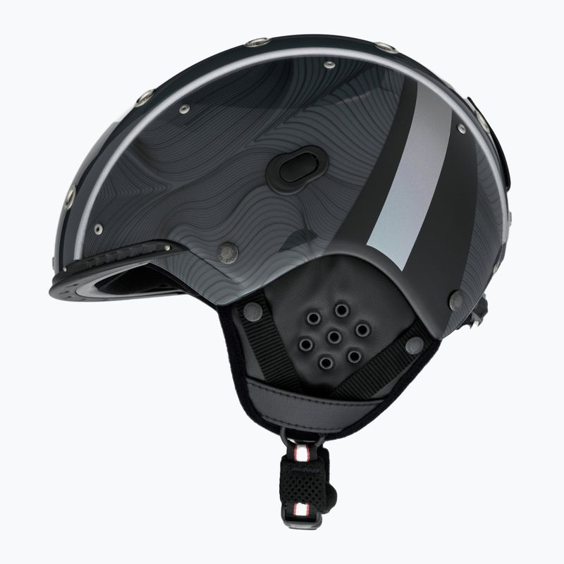 Lyžařská přilba CASCO SP-3 šedá sojka 5