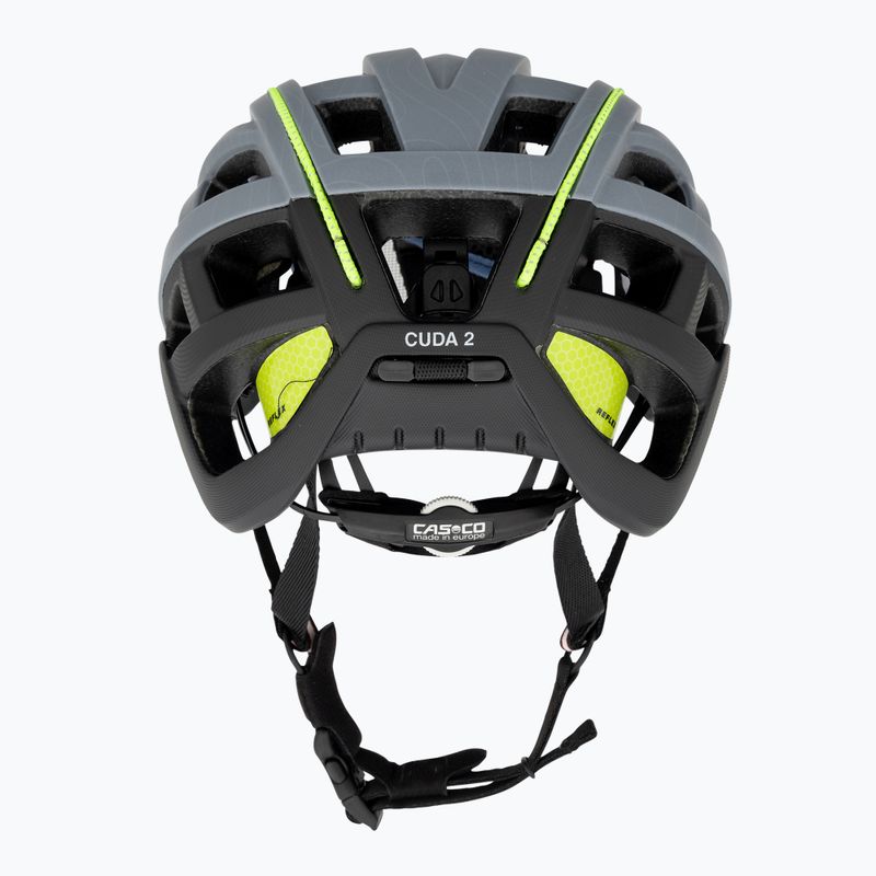 Cyklistická přilba CASCO Cuda 2 Strada structured lunar grid 3