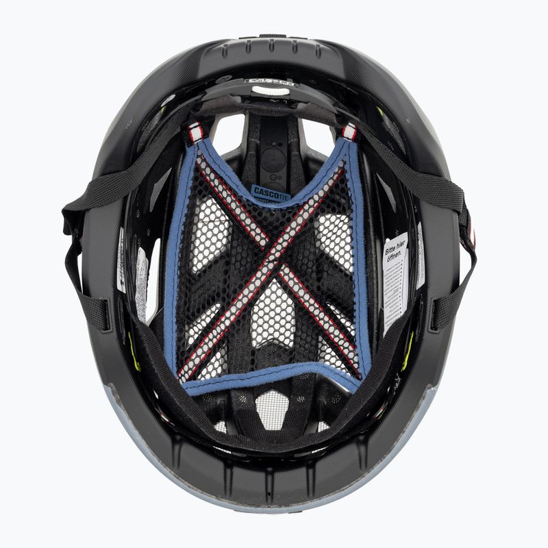 Cyklistická přilba CASCO Cuda 2 Strada structured lunar grid 5