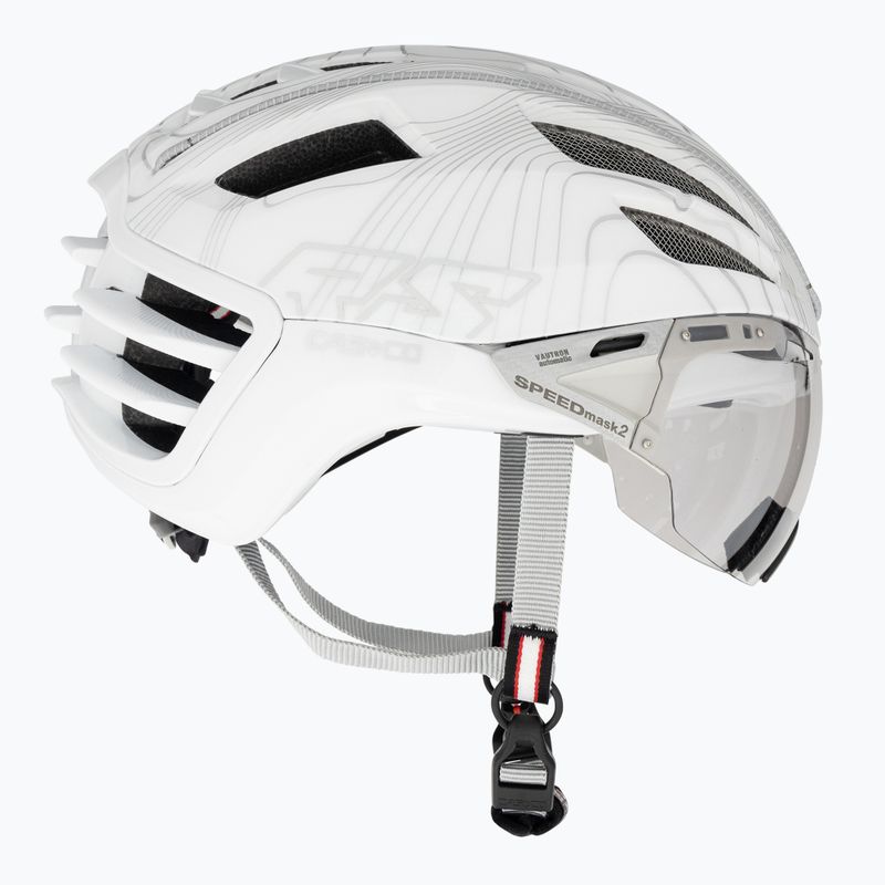 Cyklistická přilba CASCO Speedairo 2 RS pure motion white 4