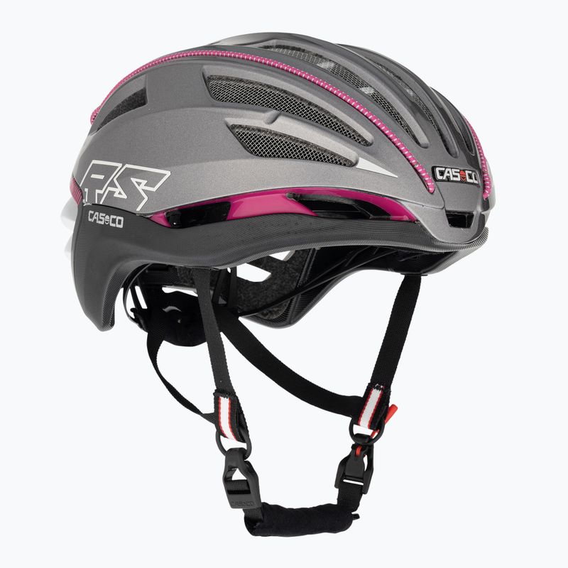 Cyklistická přilba CASCO Speedairo 2 anthracite fuchsia