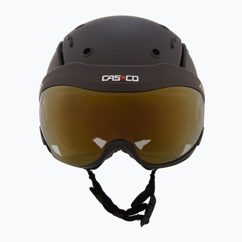 Lyžařská helma  CASCO SP-6 Visor brown gradient 2