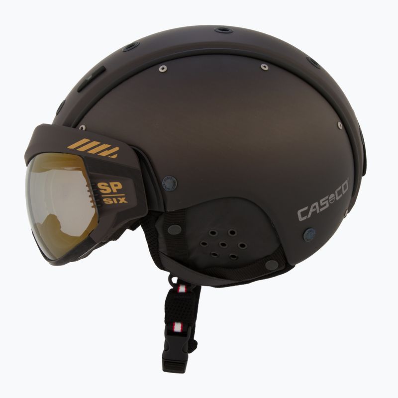 Lyžařská helma  CASCO SP-6 Visor brown gradient 4