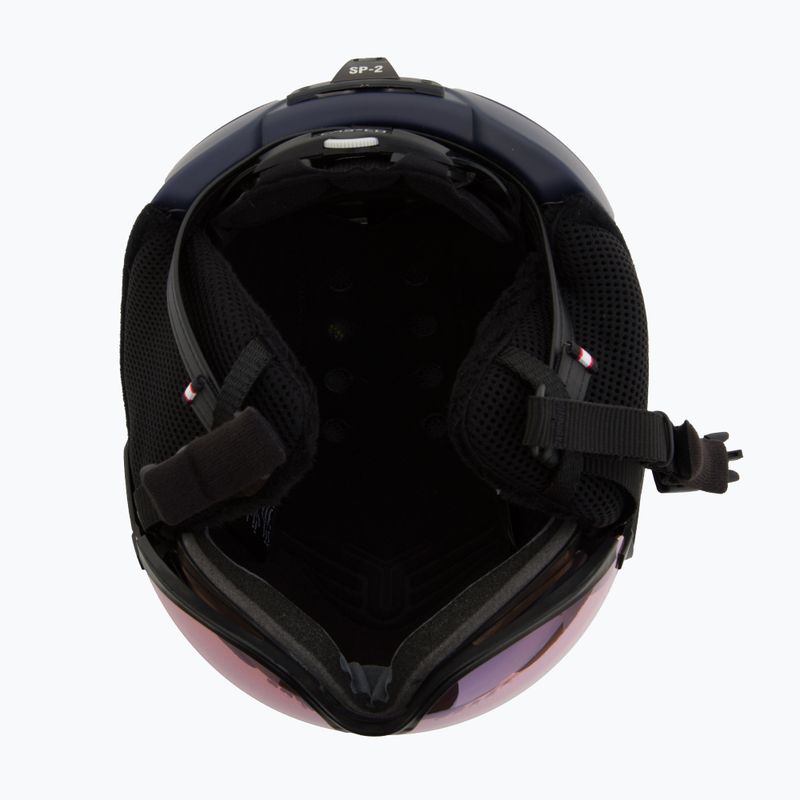 Lyžařská helma  CASCO SP-2 Photomatic Visor midnight blue 5