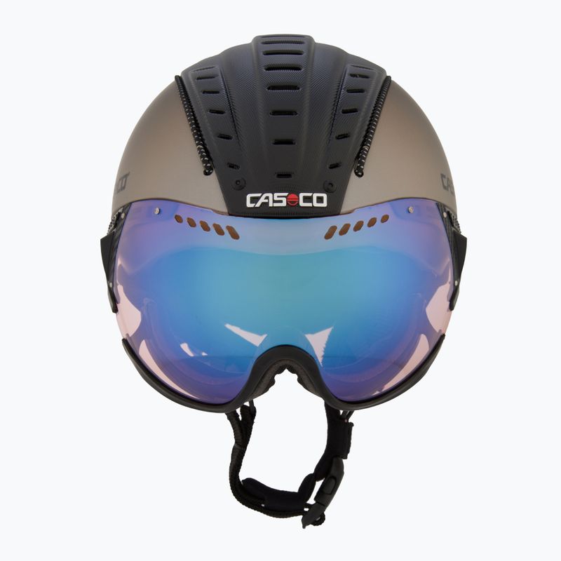 Lyžařská helma  CASCO SP-2 Photomatic Visor brown gradient 2