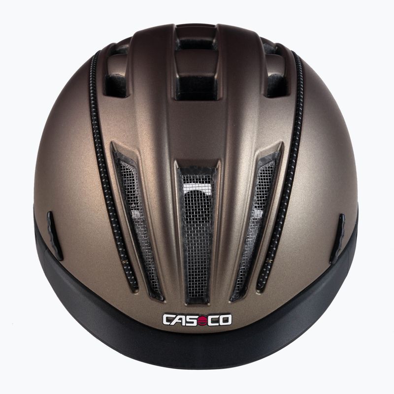 Cyklistická přilba CASCO Roadster hnědá 04.3606 2