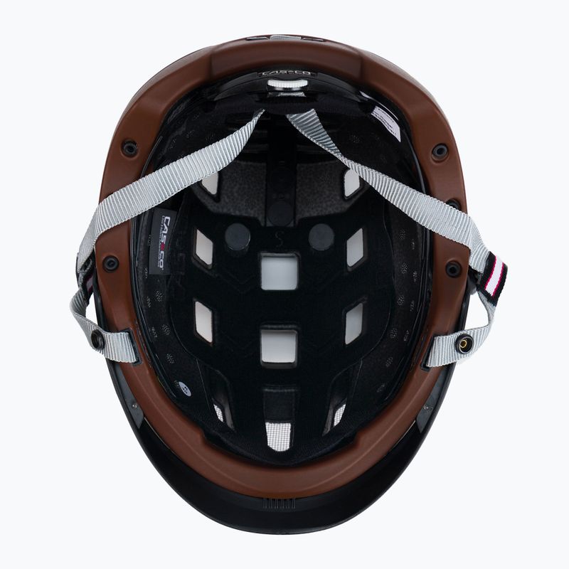 Cyklistická přilba CASCO Roadster hnědá 04.3606 5