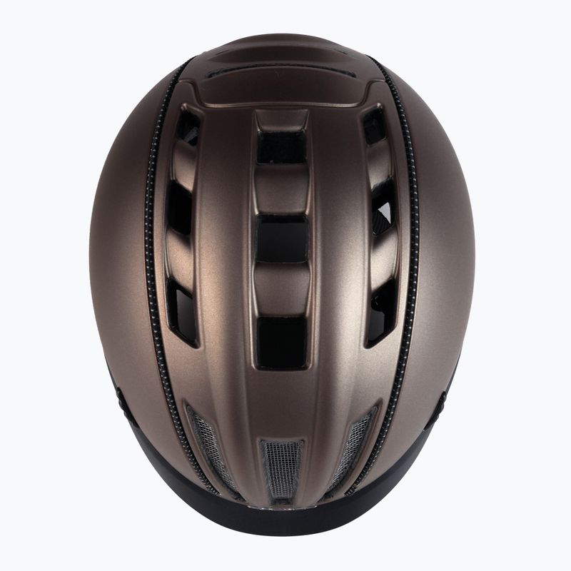Cyklistická přilba CASCO Roadster hnědá 04.3606 6
