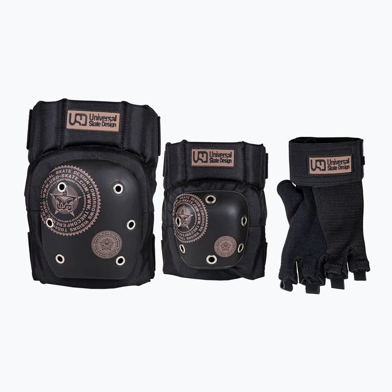 Sada chráničů USD Core Tri-Pack black