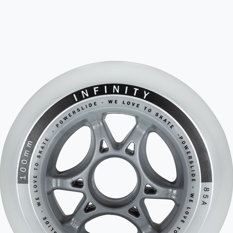 Kolečka Powerslide Infinity II 4-Pack 4 ks bílá 905224 5