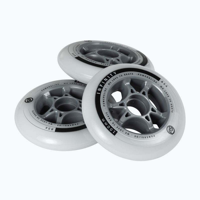 Kolečka Powerslide Infinity II 4-Pack 4 ks bílá 905224 6
