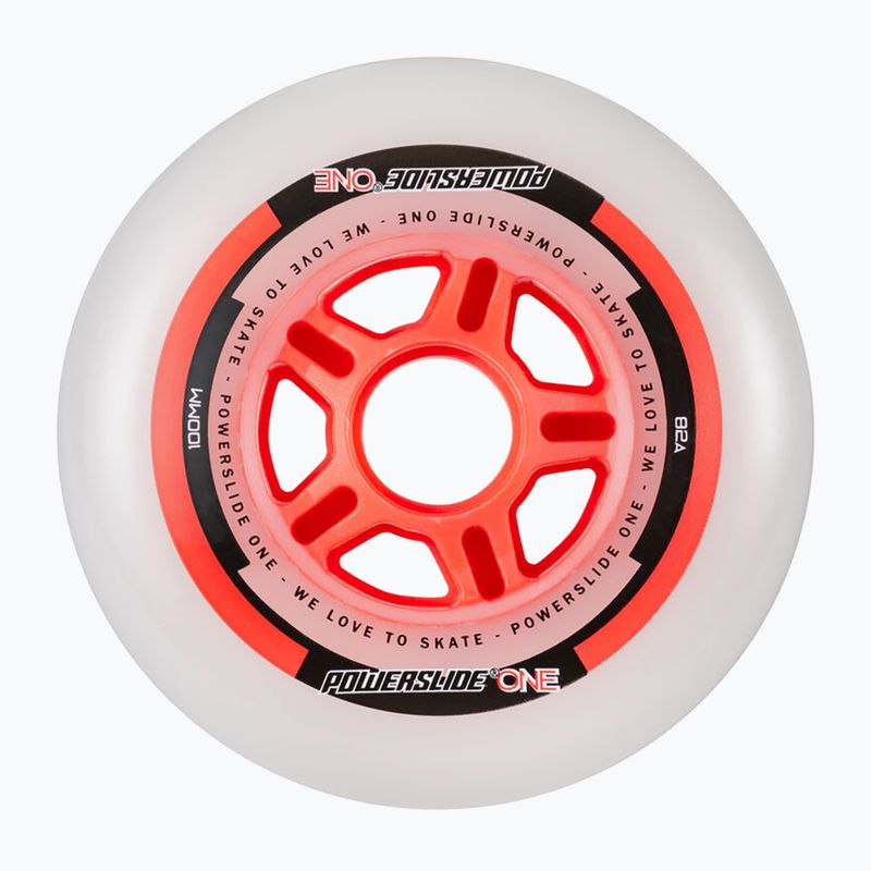 Kolečka Powerslide One 100/82A 4 ks red