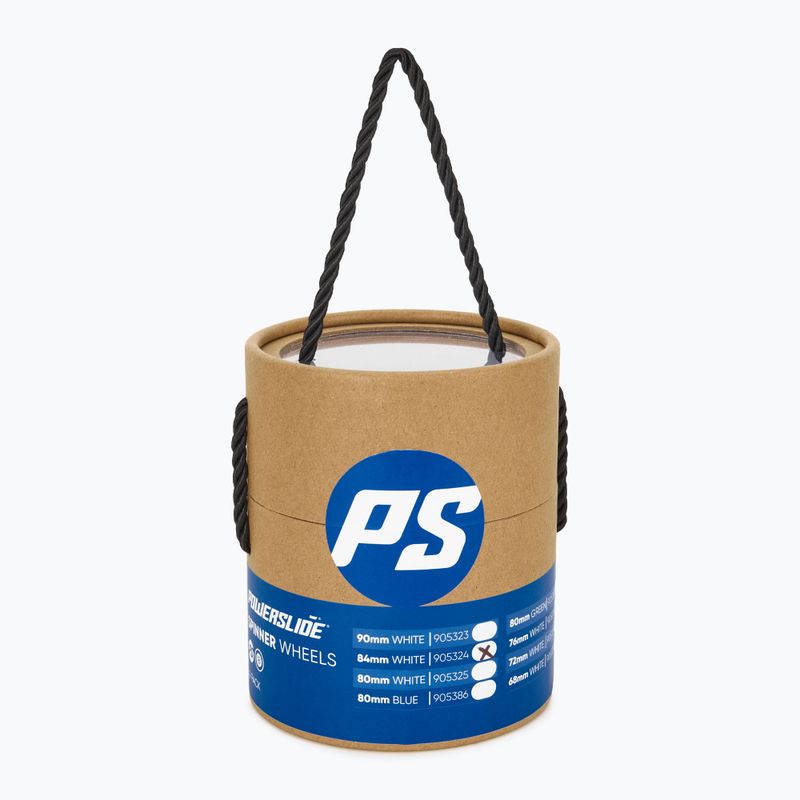 Powerslide Spinner 4-Pack skateboardová kolečka 4 ks bílá 905324