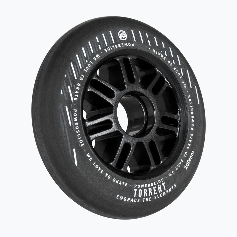 Kolečka Powerslide Torrent Rain 100 mm/84A 4 ks black 2