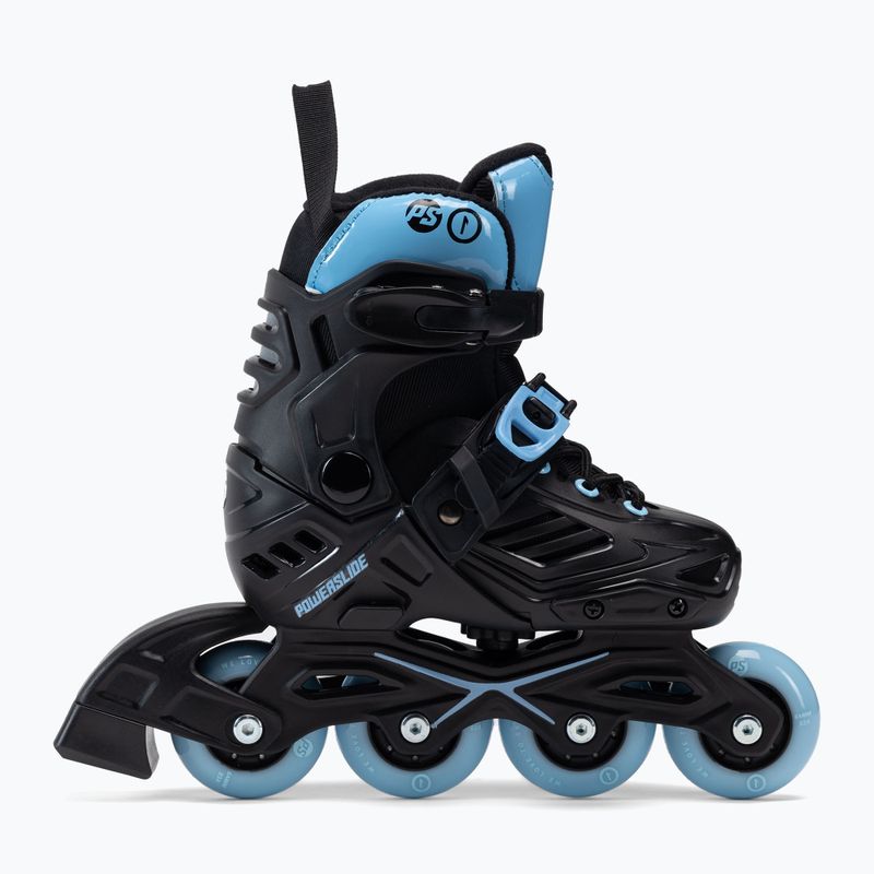 Dětské kartáče Powerslide Khaan Junior LTD černo-modré 940660 2